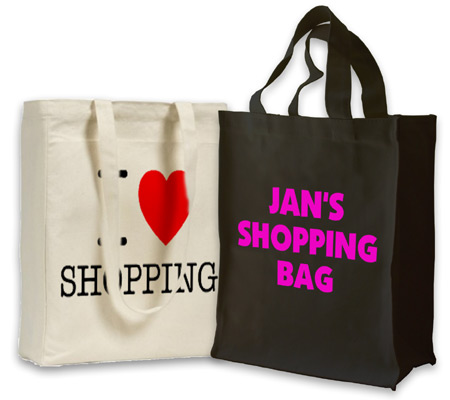 Design Your Own Cotton Shopping Bags