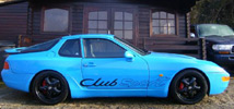 Porsche 968 Club Sport Decals