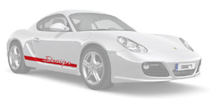 Porsche Cayman Decals